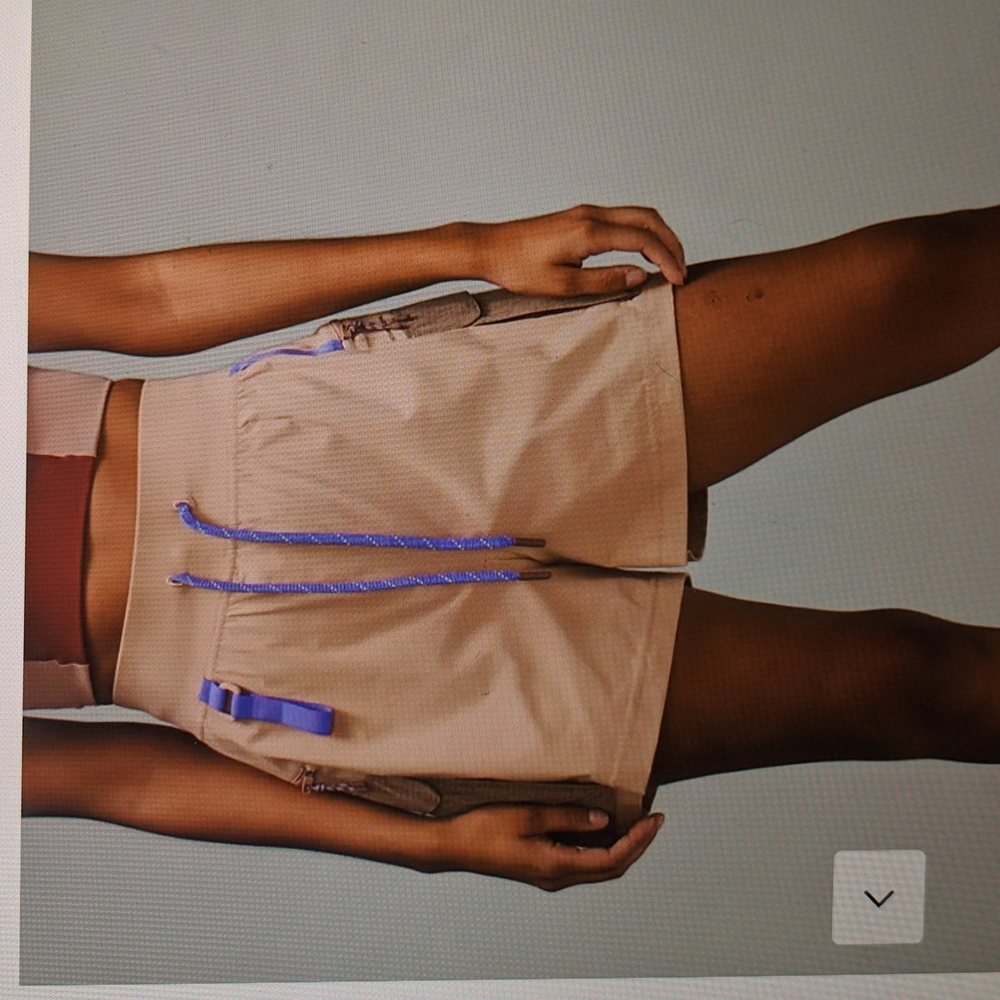 Lululemon multipocket cargo highrise hiking short 5"